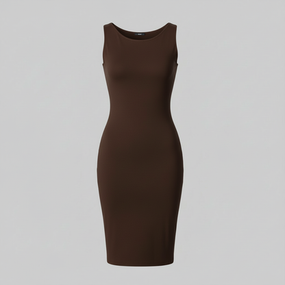 Vestido Largo Elegante Sin Mangas | Vestidos Largos Mujer 3
