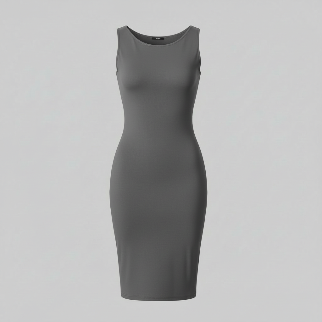 Vestido Largo Elegante Sin Mangas | Vestidos Largos Mujer 4