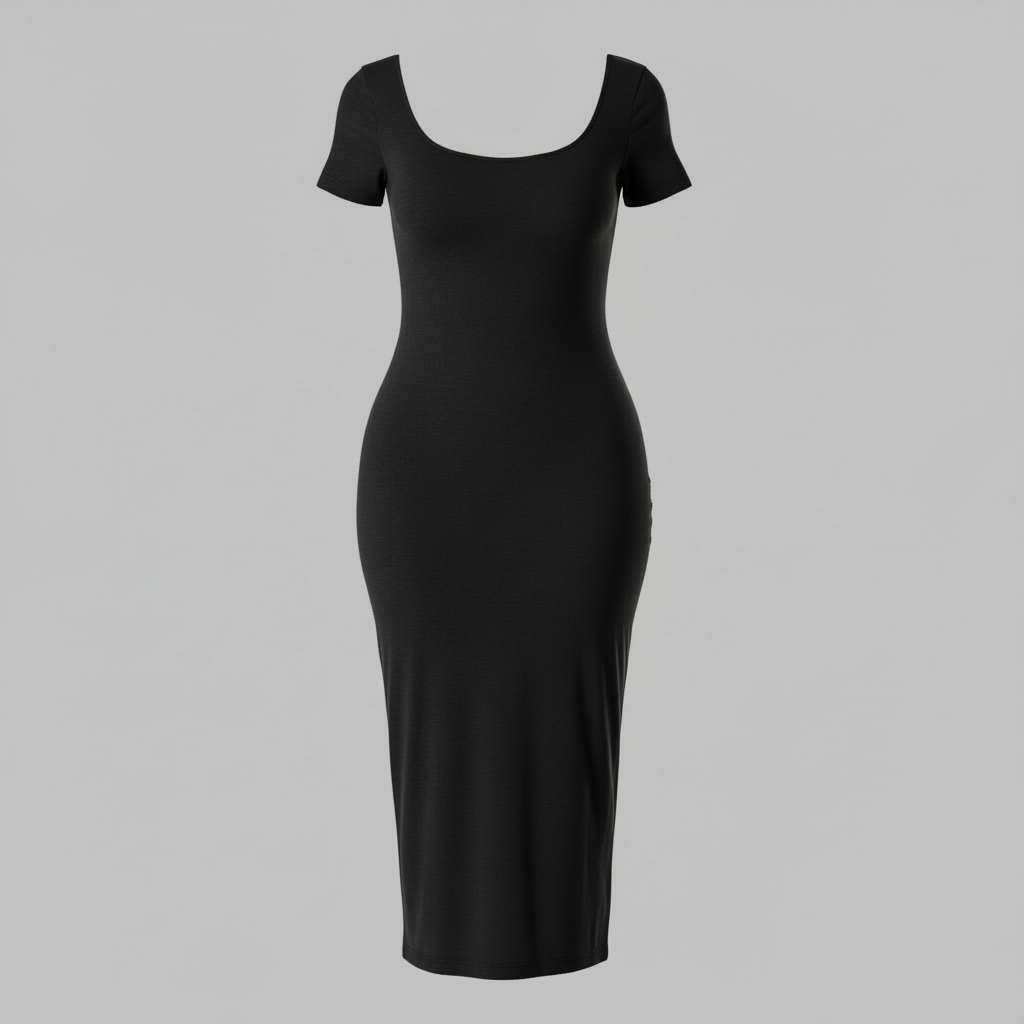Vestido Midi Moldeador con Abertura | Vestido Midi Elegante 2
