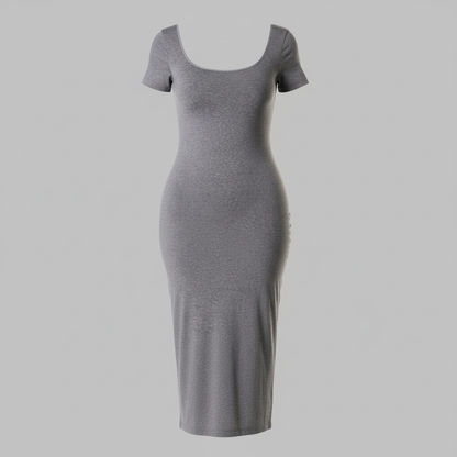Vestido Midi Moldeador con Abertura | Vestido Midi Elegante 3